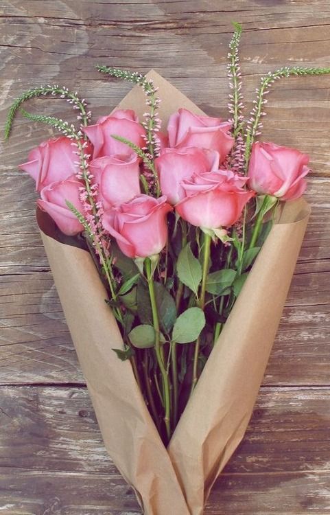 pink roses